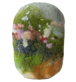 Jabón artesanal LAGUNA oliva y lana Pécora Canarias