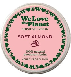 Desodorante Lata Soft Almond We Love The Planet 35 g.