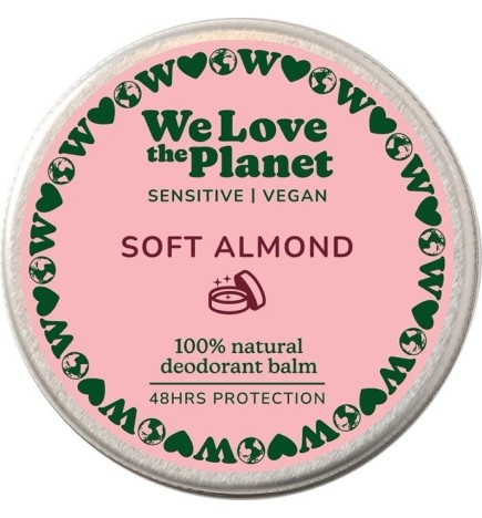 Desodorante Lata Soft Almond We Love The Planet 35 g.