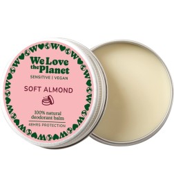 Desodorante Lata Soft Almond We Love The Planet 35 g.