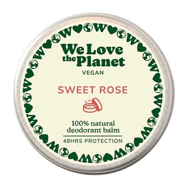 Desodorante Lata Sweet Rose We Love The Planet 35 g.