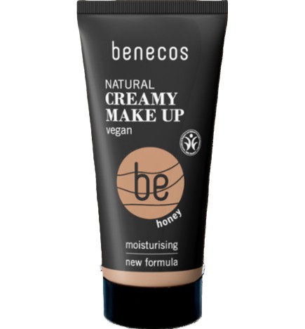 Maquillaje crema Benecos Honey 30 ml.