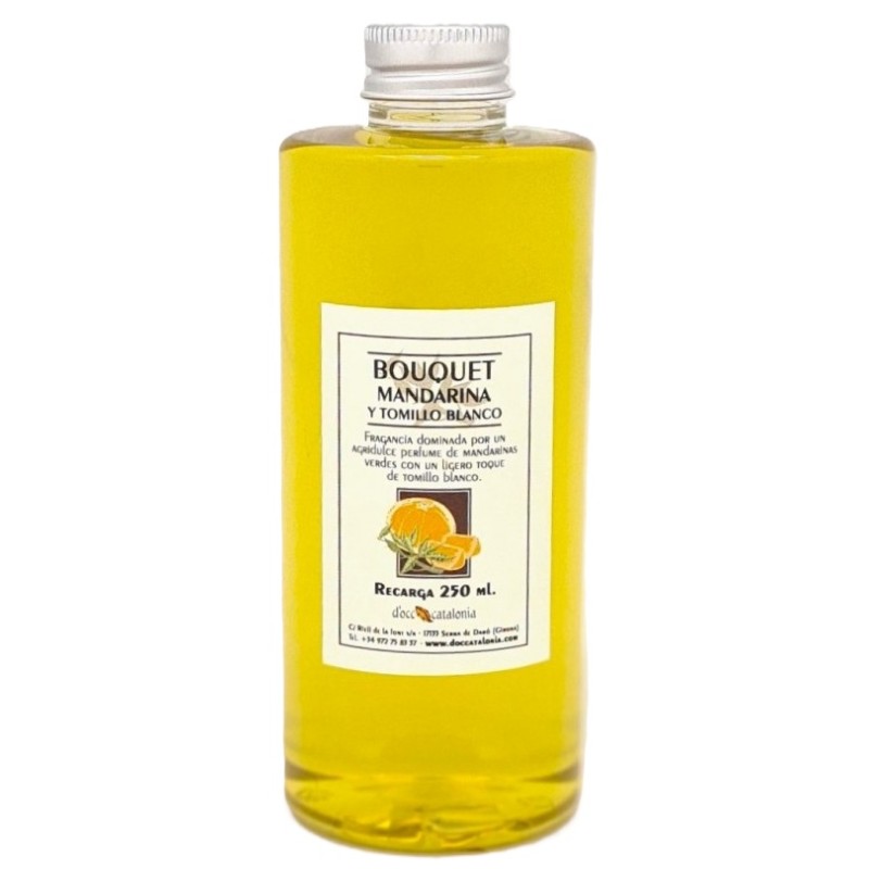 Recarga Mandarina Tomillo D'Occ Catalonia 250 ml. Recarga Mandarina Tomillo D'Occ Catalonia 250 ml.