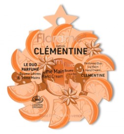 Dúo Perfumado Clementina Manos + Labios Florame
