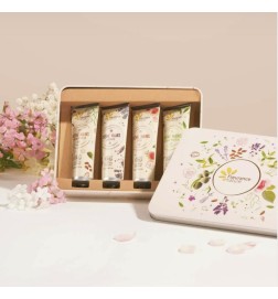 Cofre 4 cremas de manos 30 ml. Fleurance (caja Blanca)