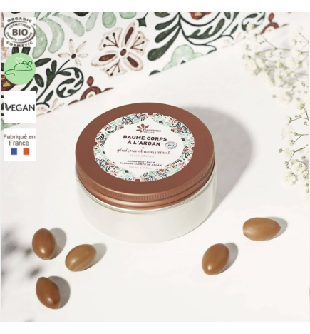 Cofre Argán: Aceite+ Bálsamo labial + Bálsamo cuerpo Fleurance