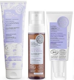 Pack cuidado facial 3 productos Natura Siberica (piel sensible)