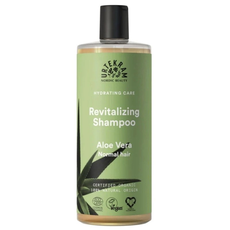 Champú Revitalizante Aloe Vera (cabello normal) Urtekram 500 ml.