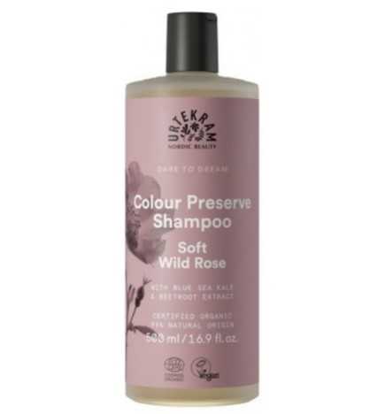 Champú Protector de color Rosas salvajes Urtekram 500 ml.