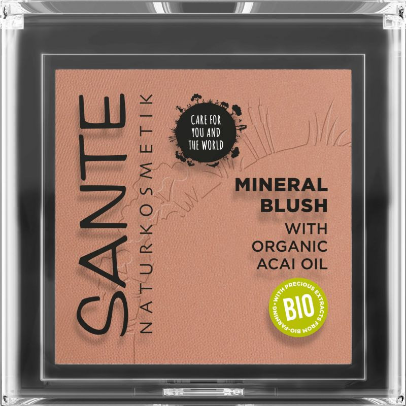 Colorete mineral Sante 02 Coral Bronze