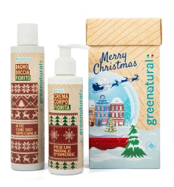 Caja Regalo Gel ducha + Leche corporal Greenatural