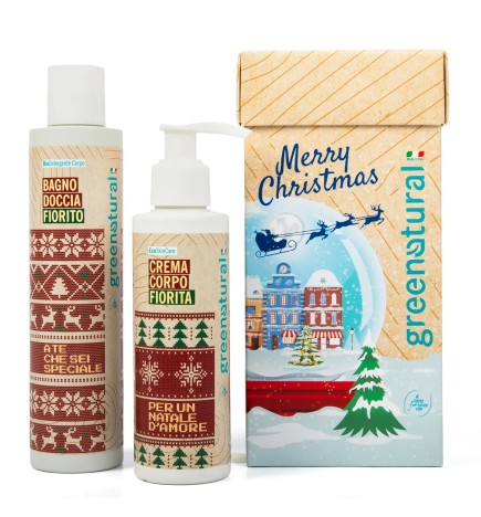 Caja Regalo Gel ducha + Leche corporal Greenatural