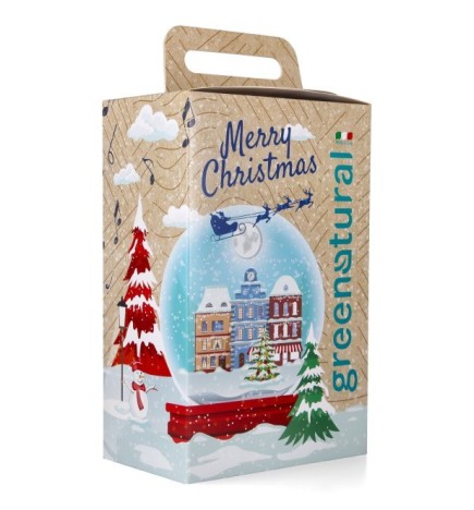 Caja Regalo Gel ducha + Agua perfumada + Esponja Greenatural