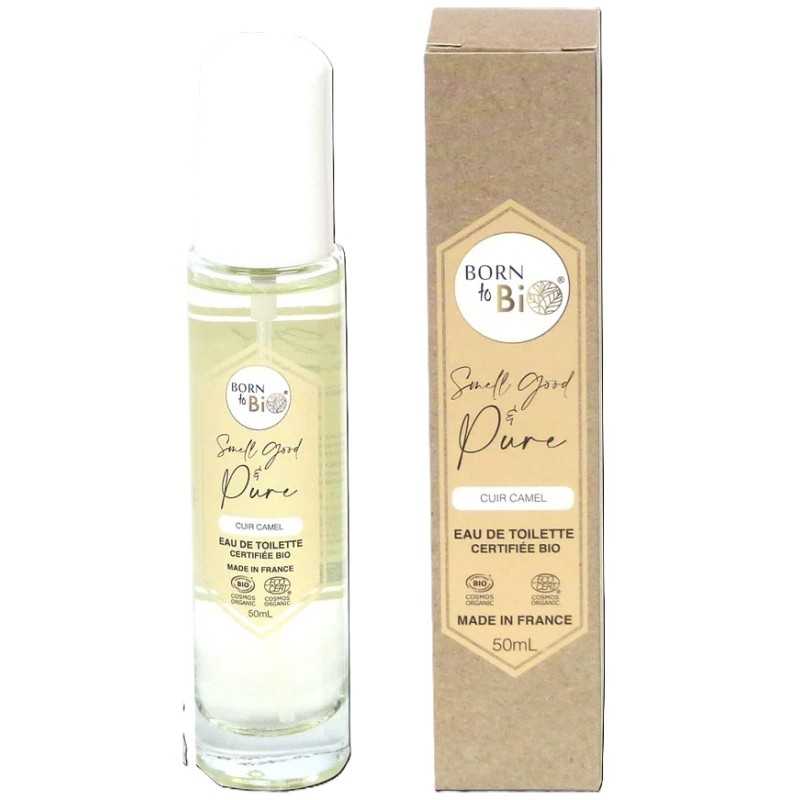 Eau De Toilette Cuir Camel Born To Bio 50 ml.