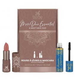 Cofre Essentials BOHO (Barra de labios + Mascara pestañas)