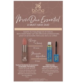 Cofre Essentials BOHO (Barra de labios + Mascara pestañas)