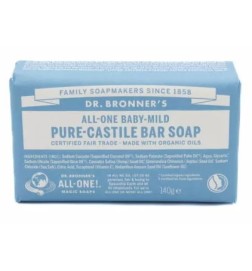 Jabón Neutro Bebé Dr. Bronner's 140 g.