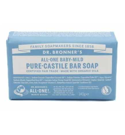 Jabón Neutro Bebé Dr. Bronner's 140 g.