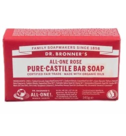 Jabón Rosas Dr. Bronner's 140 g.