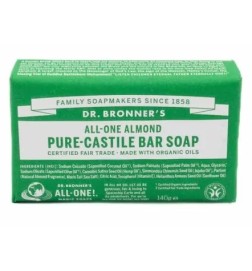 Jabón Almendras Dr. Bronner's 140 g.