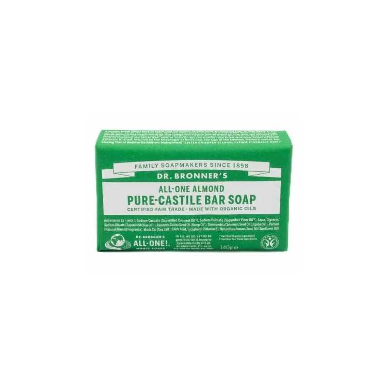 Jabón Almendras Dr. Bronner's 140 g.