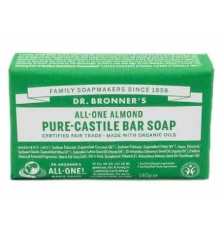 Jabón Almendras Dr. Bronner's 140 g.
