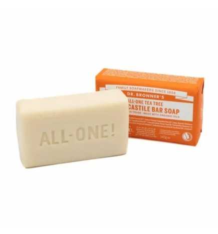 Jabón Arbol del Té Teatree Dr. Bronner's 140 g.