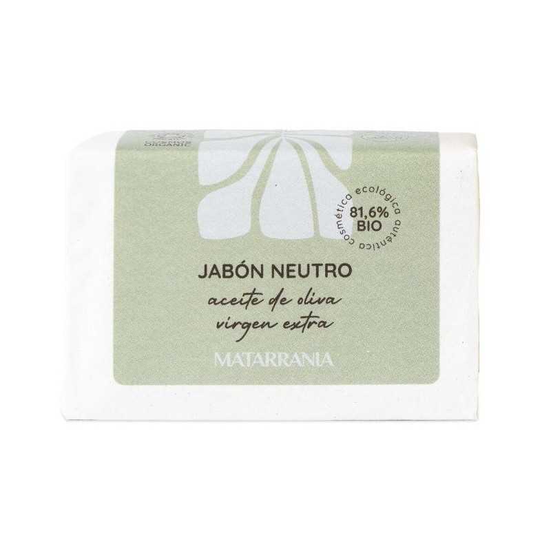 Jabón Neutro 81,6% Bio Matarrania 100 g. Jabón Neutro 81,6% Bio Matarrania 100 g.