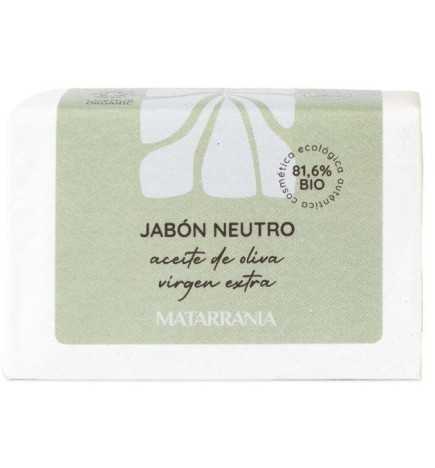 Jabón Neutro 81,6% Bio Matarrania 100 g.