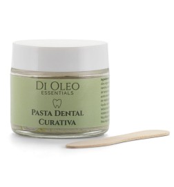 Pasta de dientes curativa con Mirra y Hamamelis Sin Flúor Di Oleo 75 g.