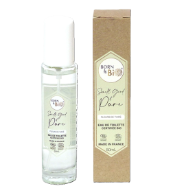 Eau De Toilette Flor de Tiaré Born To Bio 50 ml.