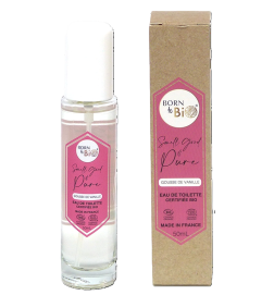 Eau De Toilette Gousse de Vanille Born To Bio 50 ml.