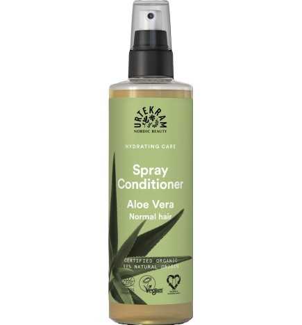 Spray acondicionador Aloe Vera sin aclarado Urtekram 250 ml.