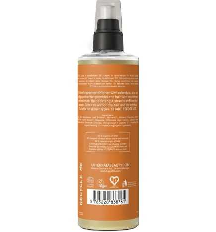 Spray acondicionador Caléndula sin aclarado Urtekram 250 ml.
