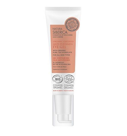 Gel contorno de ojos antihinchazón Natura Siberica (todo tipo de piel) 30 ml.