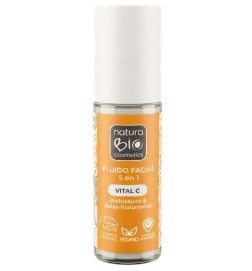 NUEVO Fluido Vital C Prebióticos y Ácido Hialurónico NaturaBIO 30 ml.