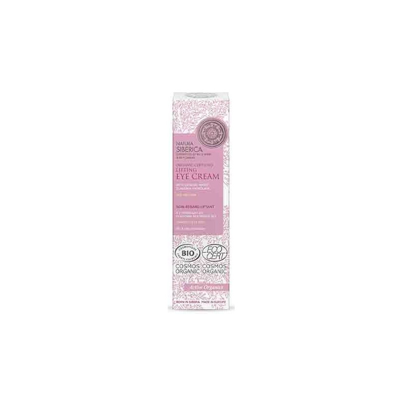 Crema contorno de ojos lifting Natura Siberica (piel madura) 30 ml.