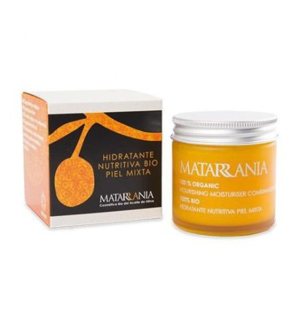 Crema hidratante nutritiva (piel mixta) Matarrania 30 ml.