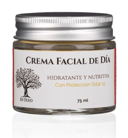 Crema de día hidratante con SPF15 Di Oleo 75 ml.