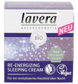 Crema reparadora nocturna Lavera Reenergizing Sleeping Cream 50 ml.