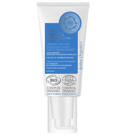 Crema fluida de noche equilibrante Natura Siberica (piel mixta/grasa) 50 ml.