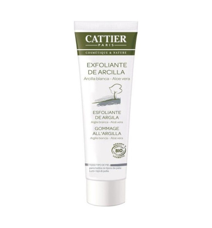 Exfoliante facial arcilla blanca Cattier 100 ml.