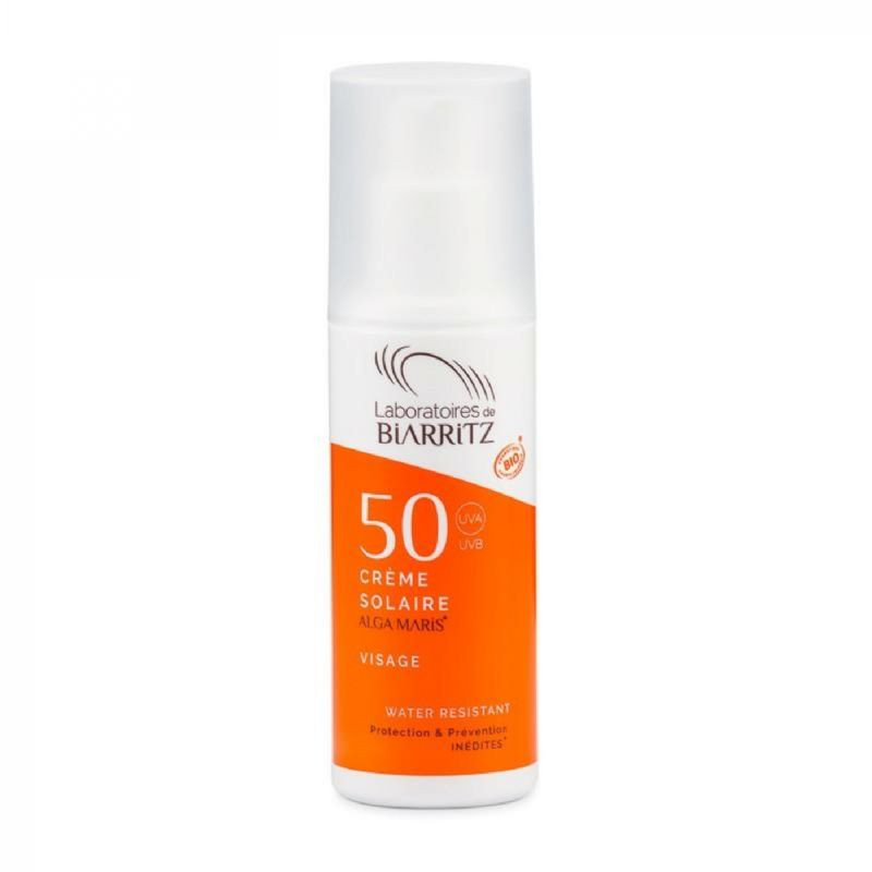 Crema facial solar SPF50 Alga Maris 50 ml.