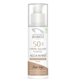 Crema facial SPF50 color Beige Alga Maris 50 ml.