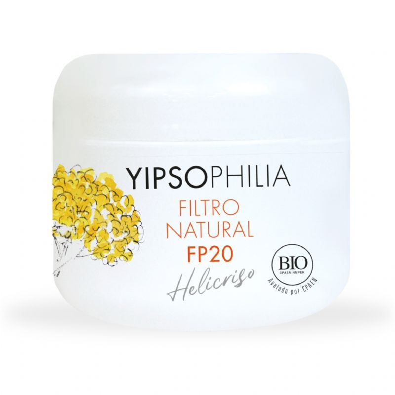 Filtro solar Yipsophilia SPF20 tarrito 30 ml. Filtro solar Yipsophilia SPF20 tarrito 30 ml.