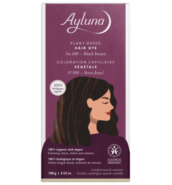 Colorante vegetal 100 Castaño Oscuro Ayluna 100 g.