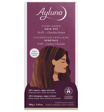 Colorante vegetal 85 Castaño Chocolate Ayluna 100 g.