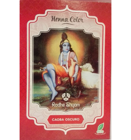 Henna Caoba Oscuro Radhe Shyam 100 grs.