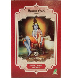 Henna Super Caoba Oscuro Radhe Shyam 100 grs.