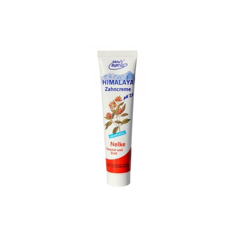 Dentífrico Clavo, Canela y Sal de Himalaya 75 ml.